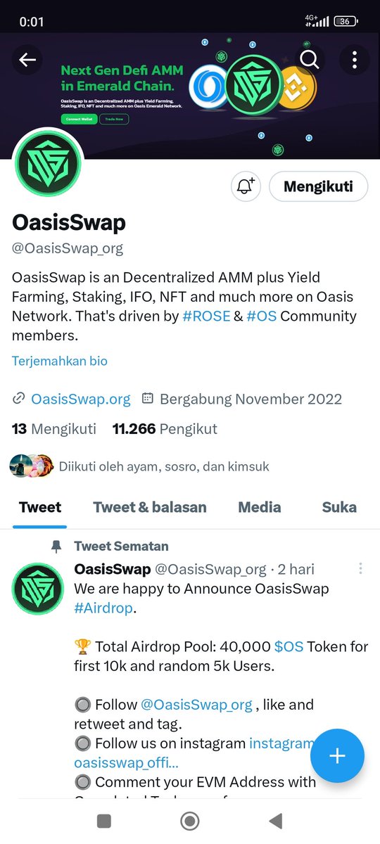 jagoae23's tweet photo. @OasisSwap_org My instagram
https://t.co/ERQYGrVxPC

@ayam97612 
@aesopo50 

My address
0x20728b188302c5207E16c22396547F1f3b7d3302 https://t.co/xF3pUVLiZL