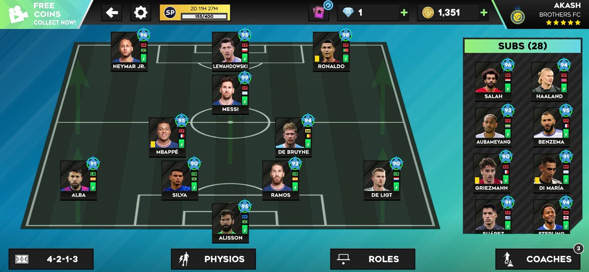 SAkash1726's tweet photo. Can you beat me?? 😎❤️ #DLS23 #DreamLeagueSoccer DLS23 #Legend #football #SmritiMandhana #IPL #WPL #PSG https://t.co/2A9dMKLMow
