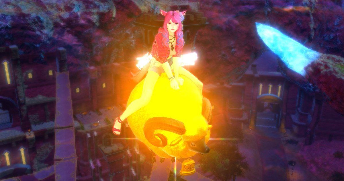 AdrieTherin's tweet photo. Did I buy the 50 mil gil golden sheepy mount...yes I did and it is the cutest thing ever. It's not like I'm ever gonna win a large house anyway.
#vtuber #ffxiv #ffxivmount #mountcollector https://t.co/6nZklHmlIW