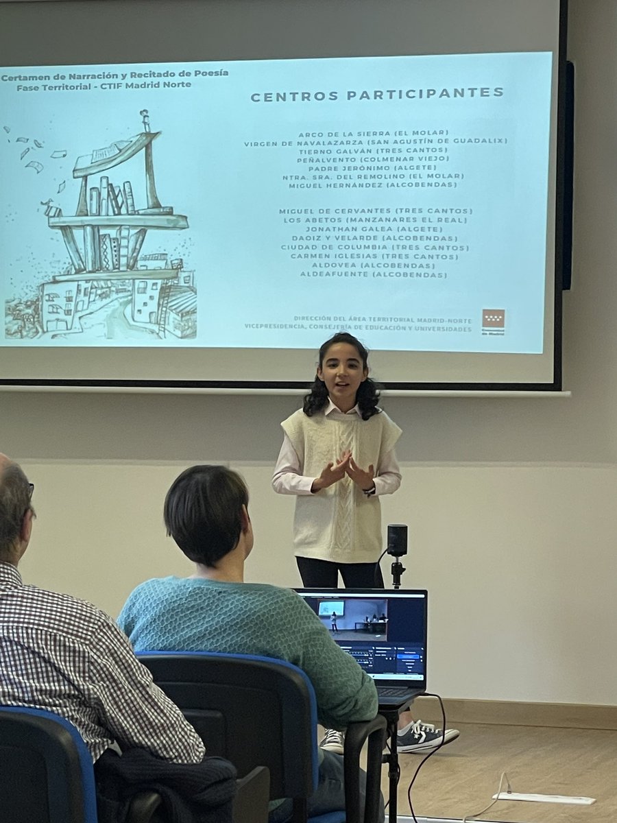 CPBTiernoGalvan's tweet photo. Hoy hemos estado en la XIV edición del Concurso de Narración y Recitado de Poesía. Nos han representado cuatro alumnos del colegio, dos en cada categoría. Lo han hecho de maravilla y han dejado el listón muy alto.@CtifNorte @revista360y5tr1 @ayto3cantos https://t.co/4309Xtlir8