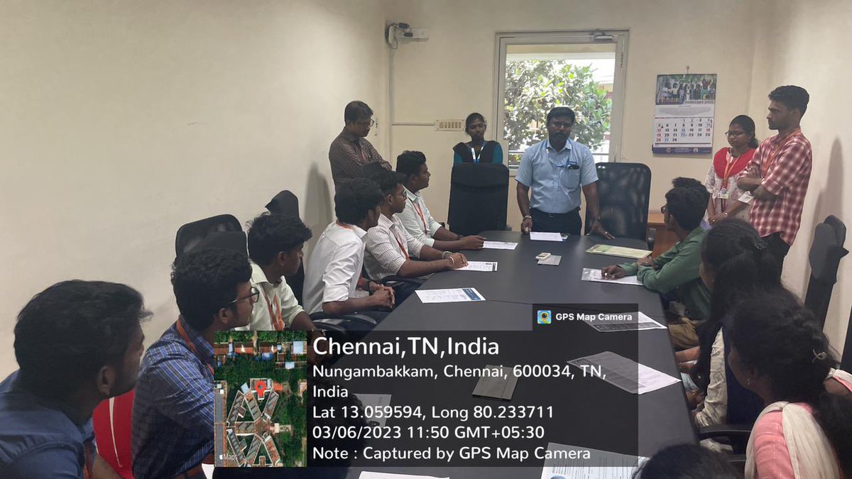 PrabhuShankarnd's tweet photo. Today we had Arostar Enterprises Pvt Ltd Campus Recruitment Drive for the Class of 2023, Electrical and Electronics Engineering students!@ishrae
Loyola-ICAM College of Engineering and Technology 🏫
#loyolaicamcollege
#LICET
#LICETPlacecom
#placement2023
#placementstories https://t.co/URCEC4oD0s
