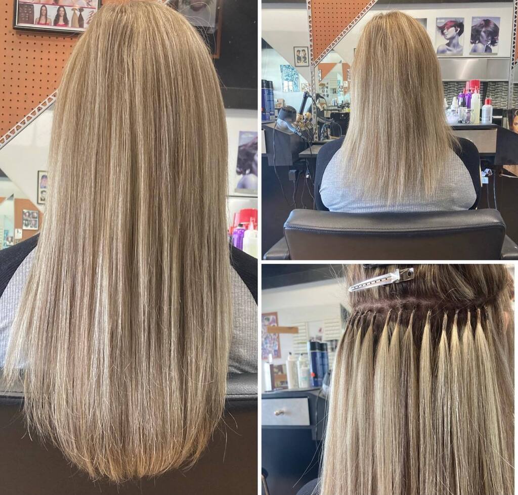 ibextensions's tweet image. Seamless colour match 😎 
Fusion hair extensions 
.
.
.
.
#hairextensions #hairextensionspecialist #fusionhairextensions #beforeandafterhair instagr.am/p/CpdHTUKOMue/