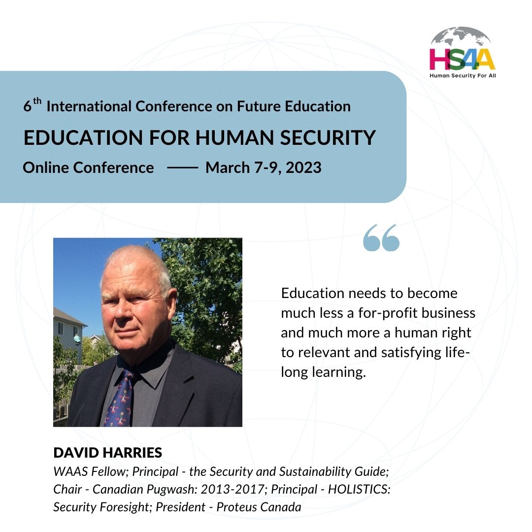 Experts share best practices in Human Security Approach at the Education conference.

Register  new.worldacademy.org/international-…

#HS4A #E4HS #WAAS #WUC #TheJenaDeclaration