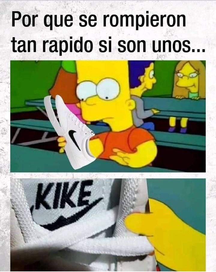 conjesusvargas's tweet image. Los Simpsons lo volvieron a hacer. 

#Nike #Sambil
