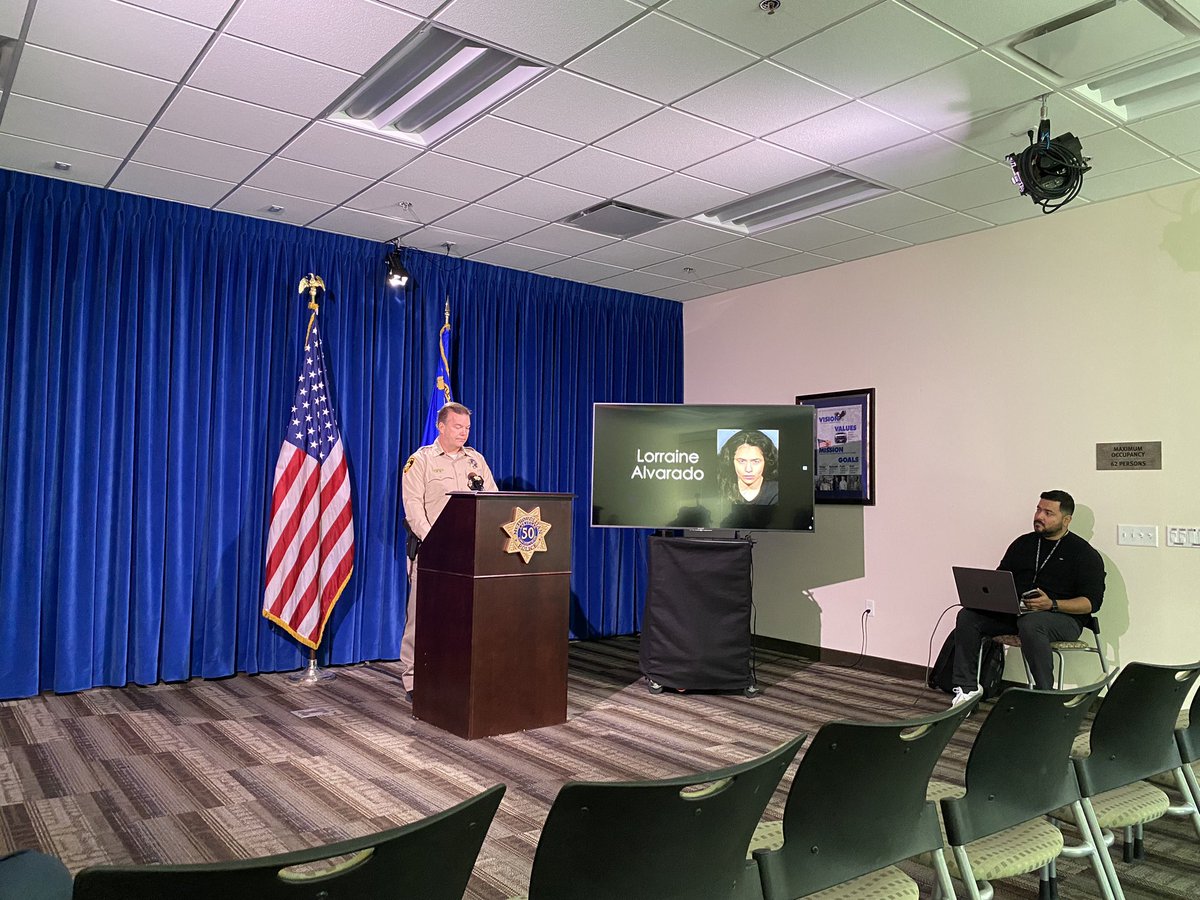 UPDATE: <a href="/LVMPD/">LVMPD</a> says Lorraine Alvarado is the suspect shot by police last week after a pursuit that ended near Stephanie &amp; Sunset in Henderson. Body camera footage shows her point a gun at an officer. She remains in critical condition at the hospital <a href="/News3LV/">KSNV News 3 Las Vegas</a>
