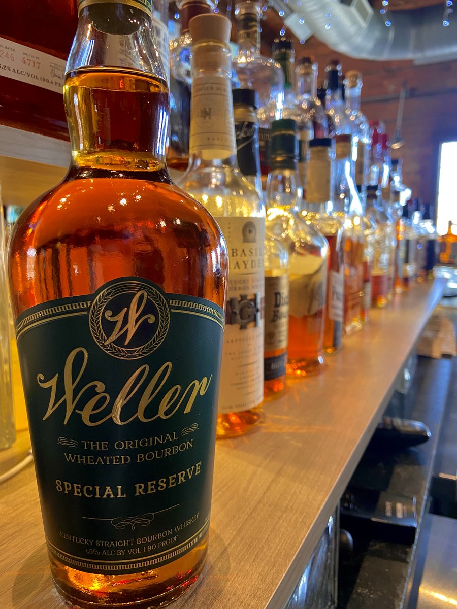 Whisky of the Week!
Every Monday we break into our secret stash of rarities! This weeks pick is Weller Special Reserve: the original wheated bourbon. Notes of honey, butterscotch and a soft woodiness. Cheers!