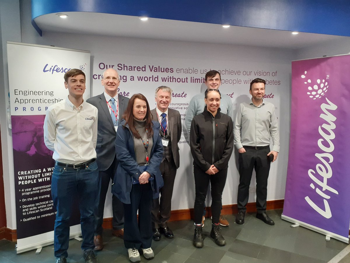 Stuart Black (@stuartblack_hie) on Twitter photo Another excellent visit with <a href="/Ivan_McKee/">Ivan McKee MSP</a> to #Lifescan #Inverness the world leading manufacturer of #diabetes test products. Fitting that during #ApprenticeshipWeek we met several current and previous #apprentices and #graduates Another excellent visit with <a href="/Ivan_McKee/">Ivan McKee MSP</a> to #Lifescan #Inverness the world leading manufacturer of #diabetes test products. Fitting that during #ApprenticeshipWeek we met several current and previous #apprentices and #graduates