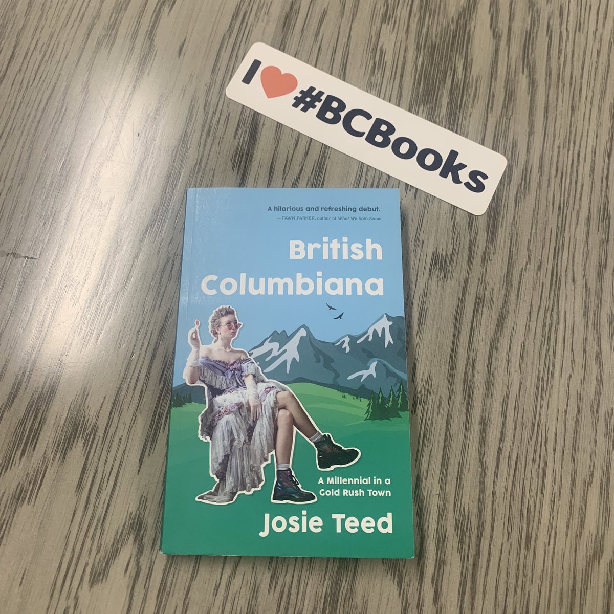 tinamayjune's tweet image. My current read! A great debut memoir - British Columbiana by @fairmaidofyore ! #canlitchallenge #BCBooks