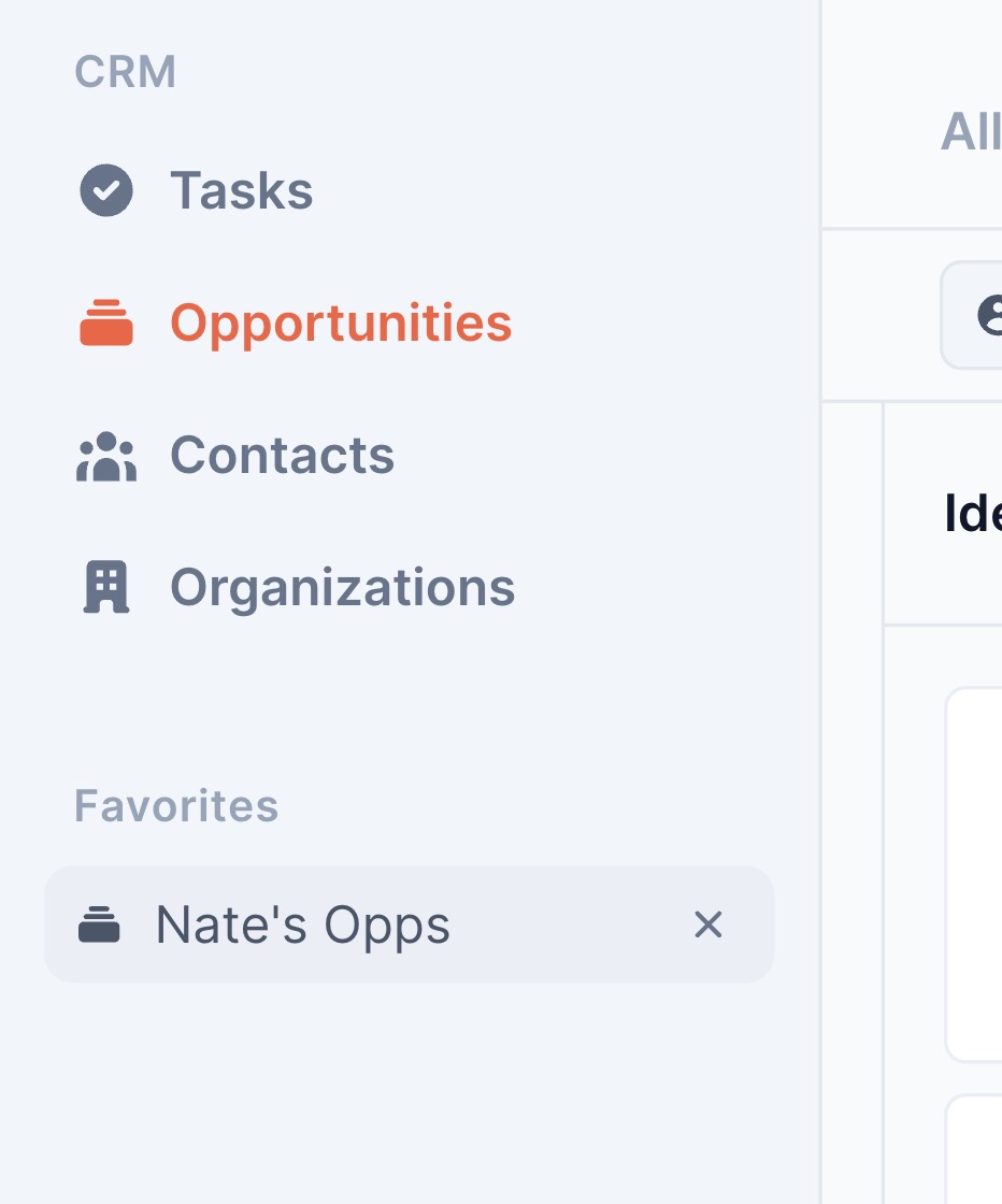 CudaSalesCo's tweet photo. You can save a filtered board by creating a view that's accessible by you and the rest of your team.

If you find yourself return to the same view over and over, you can favorite it to make it easily accessible from your left nav. https://t.co/rcql7GT2KV