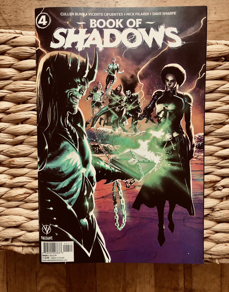 The conclusion to @ValiantComics Book of Shadows was a good read. Glad I picked up the series #stayvaliant 
#valiantcomics #valiantentertainment #valiant #bookofshadows #shadowman #eternalwarrior #drmirage