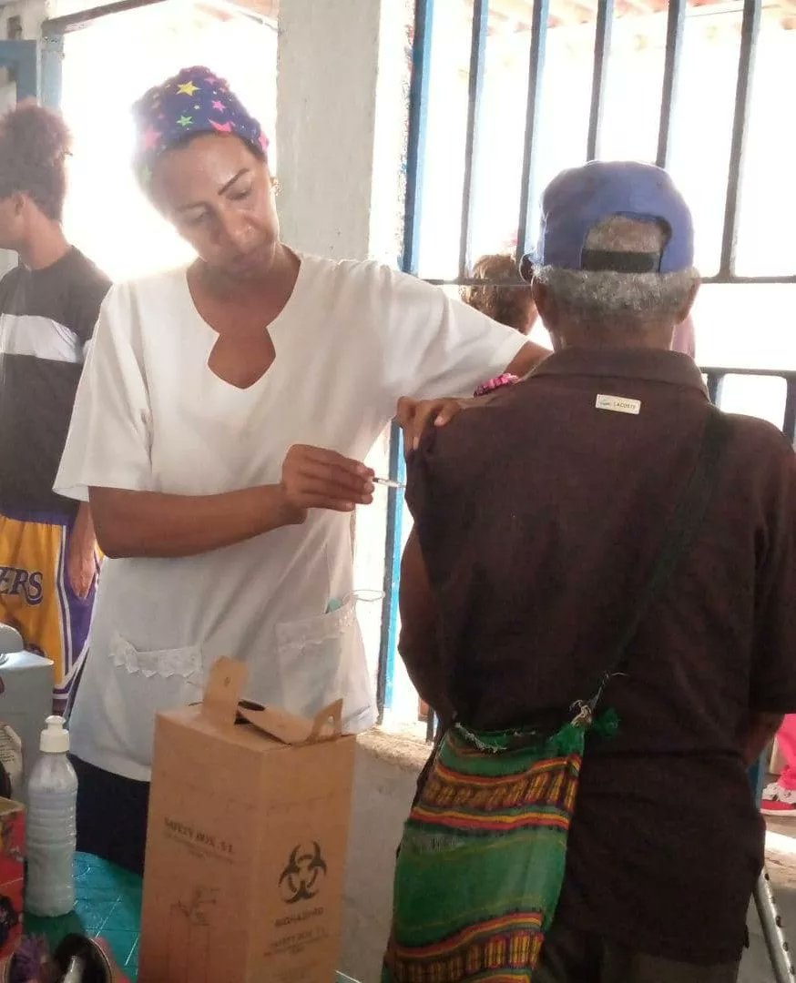 El Gobierno Bolivariano atendió a 598 pescadoras, pescadores y familiares directos del Conppa 'Samuel Robinson' de Playa El Palito, Puerto Cabello, estado Carabobo, a través de un abordaje Integral.

#PescarEsVencer
#PescadoresDeLaPatria