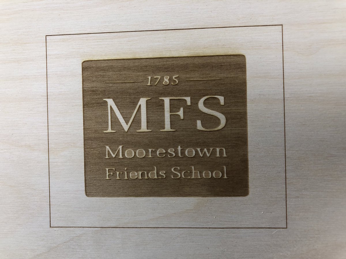 MFSdianaday's tweet photo. In-service day tech department project - hook up and figure out the @omtechlaser So exciting! Foxes, get ready to engrave and cut! @mfsfox https://t.co/t60GpBHYXh