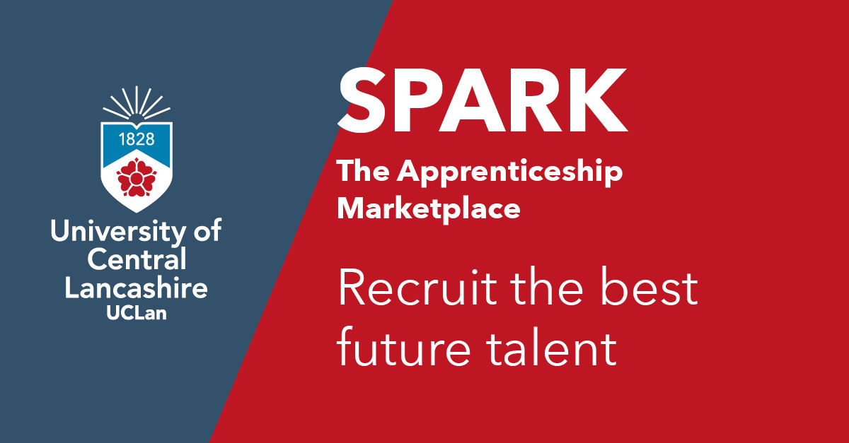 🎉Join us for our free SPARK - The Apprenticeship Marketplace event #PrestonHour! Connect with top talent to build your skilled team! 📅 30 March 📍 @UCLan Preston campus Find out more and register: ow.ly/jTHT50N4S4O
