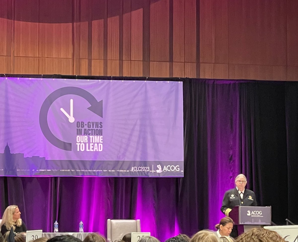 Dr. @HHS_ASH addressing #CLC2023 on LGBTQIA rights and reproductive health @ACOGAction @KentuckyACOG “Gender affirming care is healthcare, it is mental healthcare, and it is suicide prevention.”