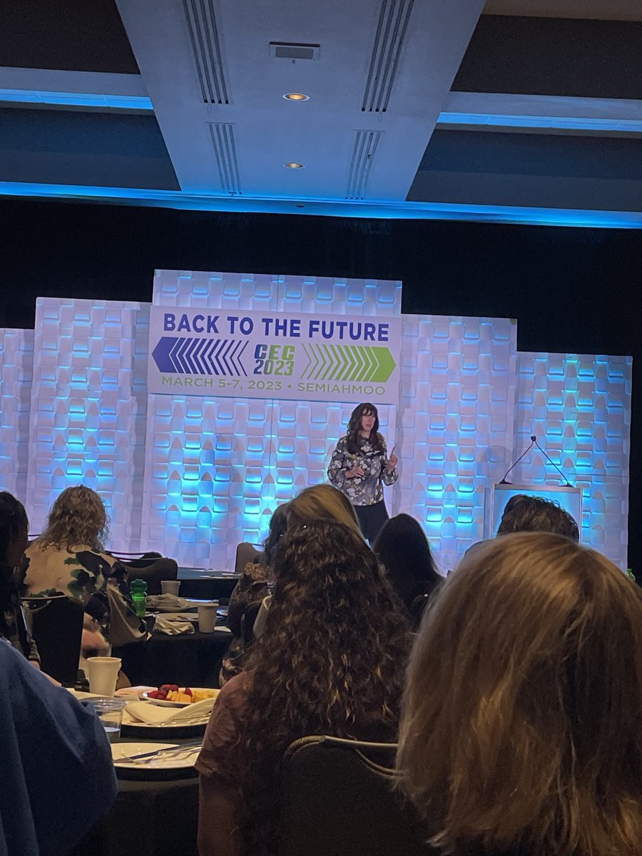 The incredible ⁦<a href="/TahiraCreates/">Tahira Endean CMP+</a>⁩ taking us through the past, present and future at #CEC23 ⁦<a href="/SemiahmooResort/">Semiahmoo Resort</a>⁩ ⁦<a href="/IMEX_Group/">IMEX</a>⁩ ⁦<a href="/mpibcchapter/">MPI BC Chapter</a>⁩