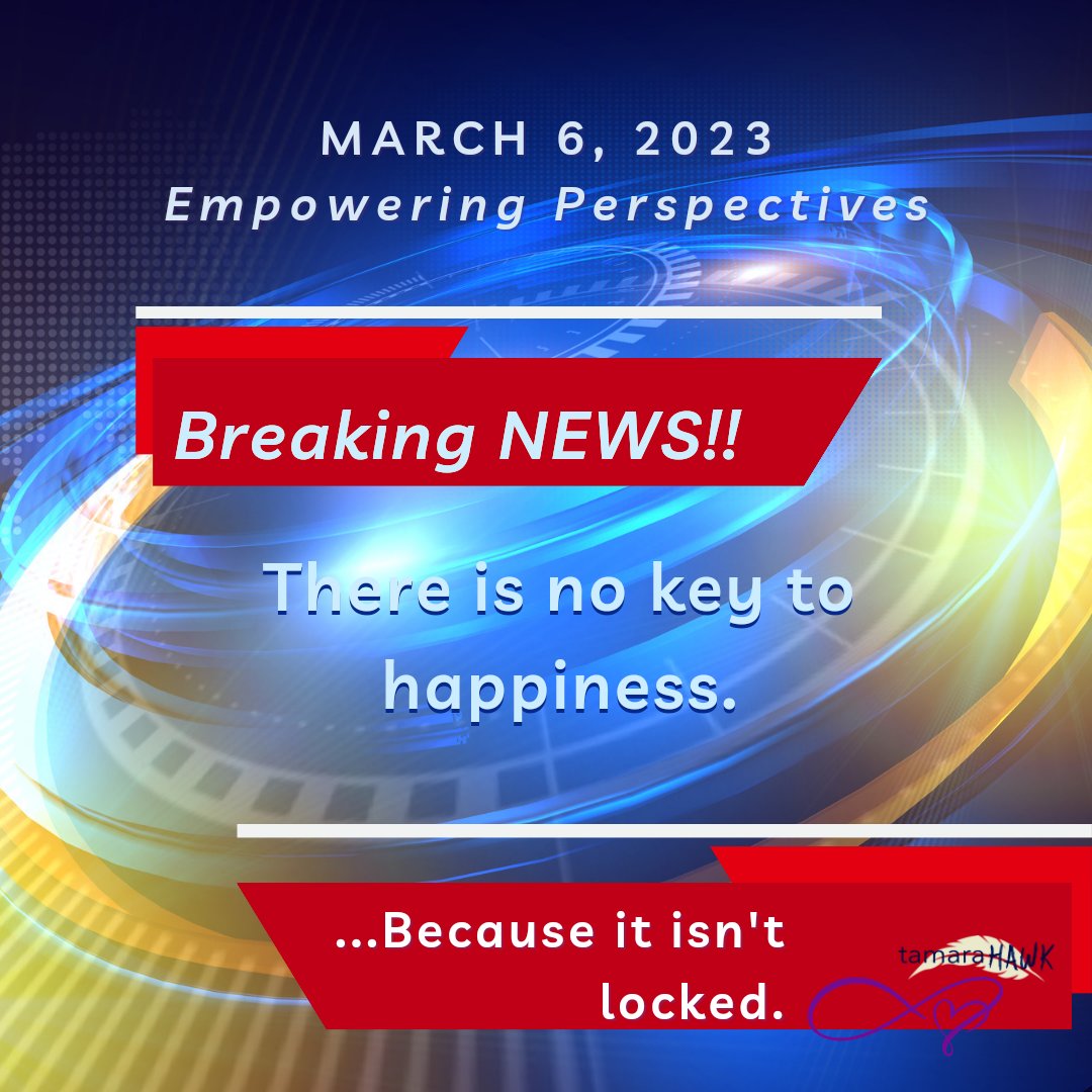 tamarahawk's tweet photo. 😉
#keytobehappy #Happiness #BreakingNews #wordstoliveby #dailyquotes #dailyinspiration #WordsofWisdom #LifeLessons #positivequotes #tamarahawk https://t.co/WjFFFRoJgs
