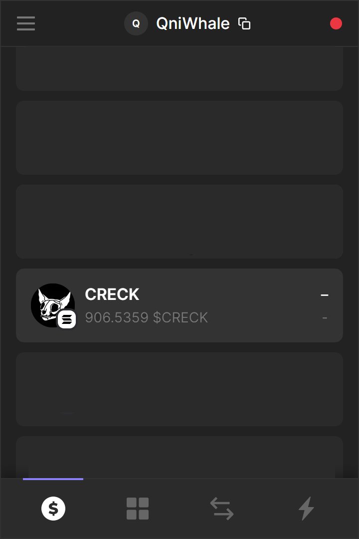 QniWhale's tweet photo. I'm waiting for the moment when I'll be able to spend all $CRECK on @boogerswtf , hope I'll be able to
LFG, @CetsOnCreck 🤌
And if someone knows WTF IS #LABOOG? https://t.co/H4dsukjGe8
