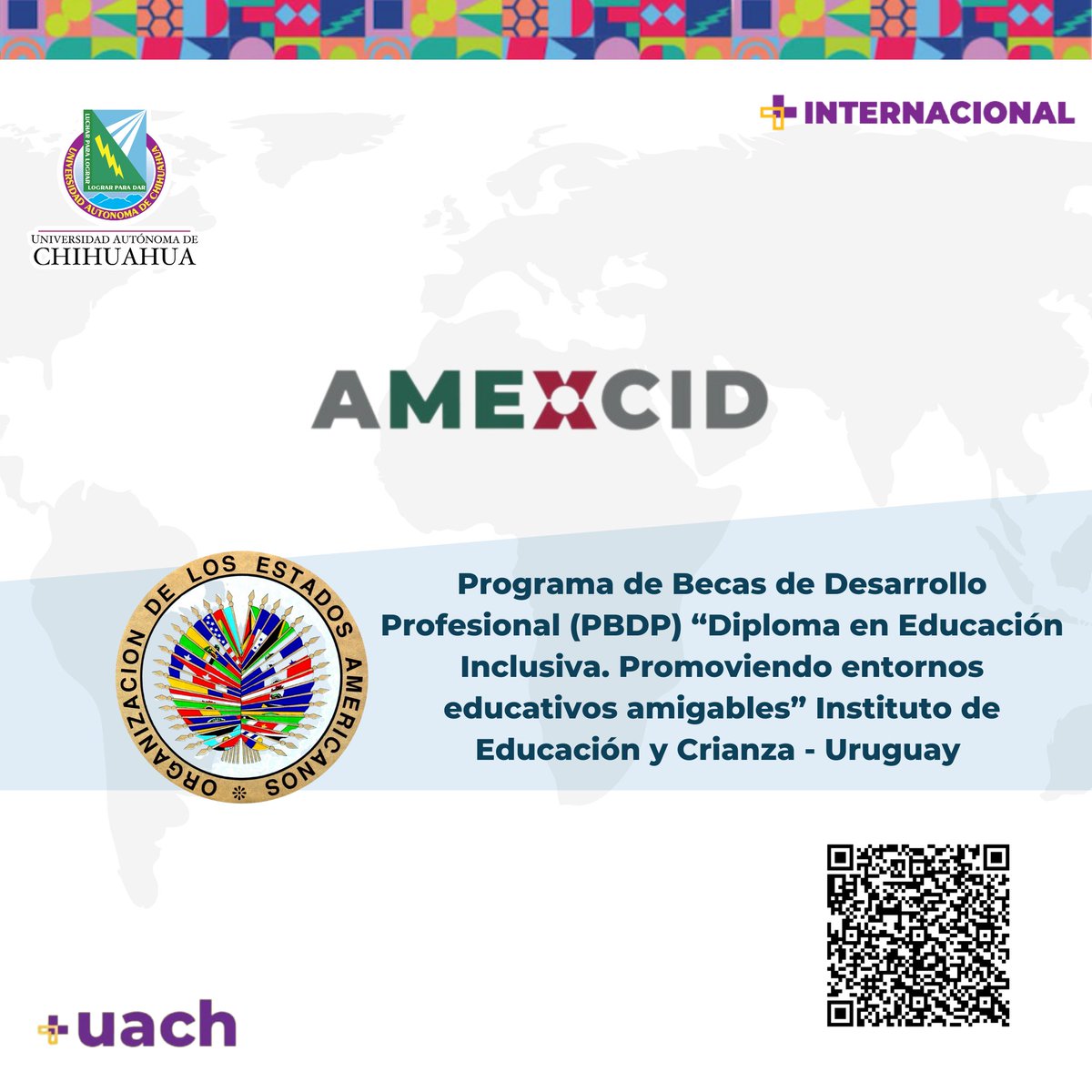 CSRI_UACH's tweet image. ¡Consulta las diferentes becas que la Organización de Estados Americanos (OEA) tiene disponibles!🔍