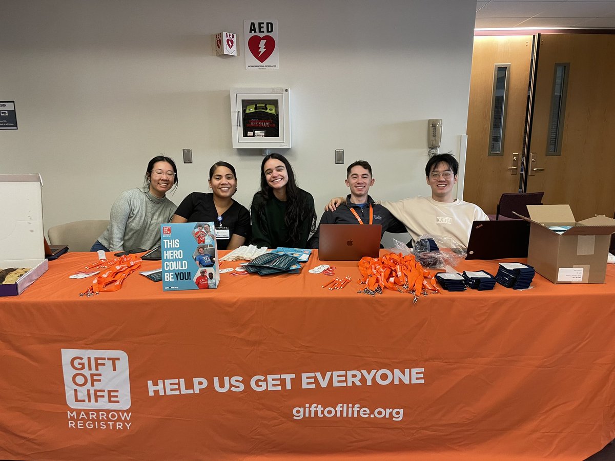 Did you know many ethnic groups are underrepresented in the bone marrow registry making it difficult to find matches? Thanks to @LMSA and @SAMSA at Upstate for joining with us to host a bone marrow drive to try to address this disparity! Register now and save a life @GiftofLife