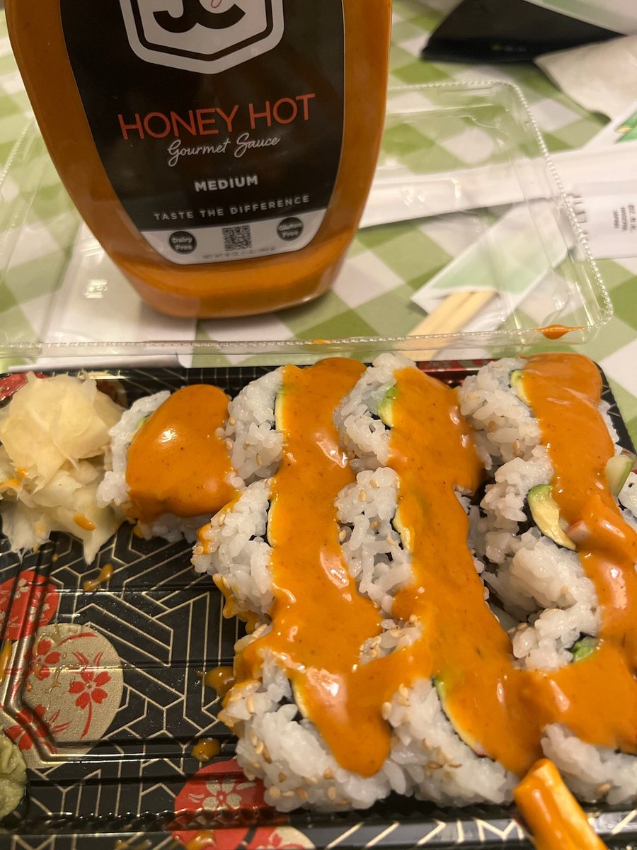 JC_Sauce1's tweet photo. JC Sauce: Customers are saying, "don't sleep on sushi and THE SAUCE..." JC Sauce 
https://t.co/tdo80gogf3 https://t.co/2ausF96eJd