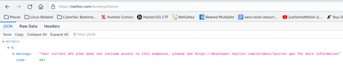 New Blog post published: Twitter is down... Again! - suramya.com/blog/2023/03/t…