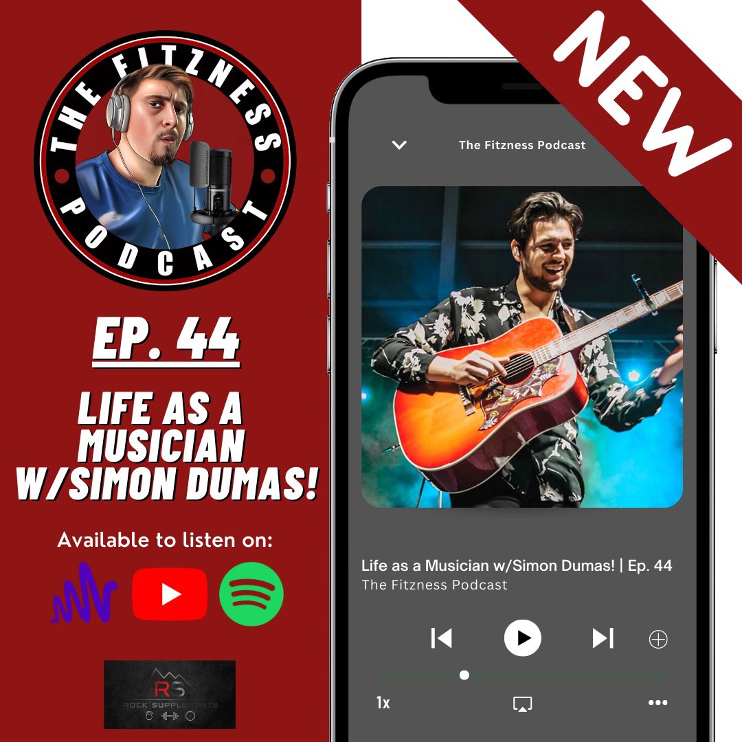 Last week we had the privilege of welcoming <a href="/simondumas/">Simon Dumas</a> onto the podcast to here about his story and thoughts!

If you haven’t checked it out yet, please do with the links below:

-YouTube: youtu.be/tia4hFl1T7U

-Spotify: open.spotify.com/episode/3M7goS…

#thefitznesspodcast #podcast