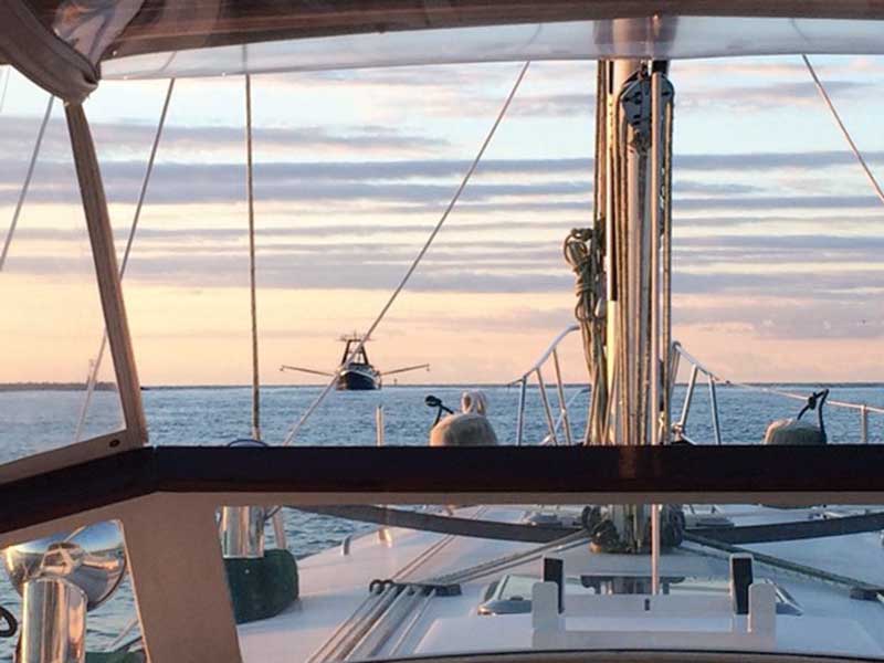 “There’s all this empty water out here, and that powerboat just had to speed way too close across our bow!” What do sailors want powerboaters to know and understand? Visit proptalk.com/what-sailors-w… for a few basic points to consider. There is much to learn from one another.