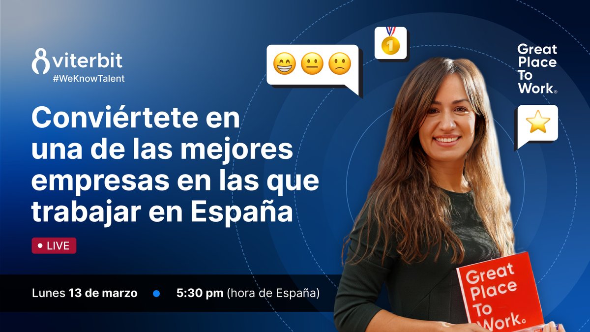 🔔 Descubre cómo han conseguido Vodafone, DHL o Siemens Healthineers convertirse en Great Place to Work

🔴 Únete en directo el 13 de marzo a las 17:30 con <a href="/GPTW_Spain/">Great Place to Work Spain</a>, ¡regístrate en el link!

bit.ly/3IX9I1y