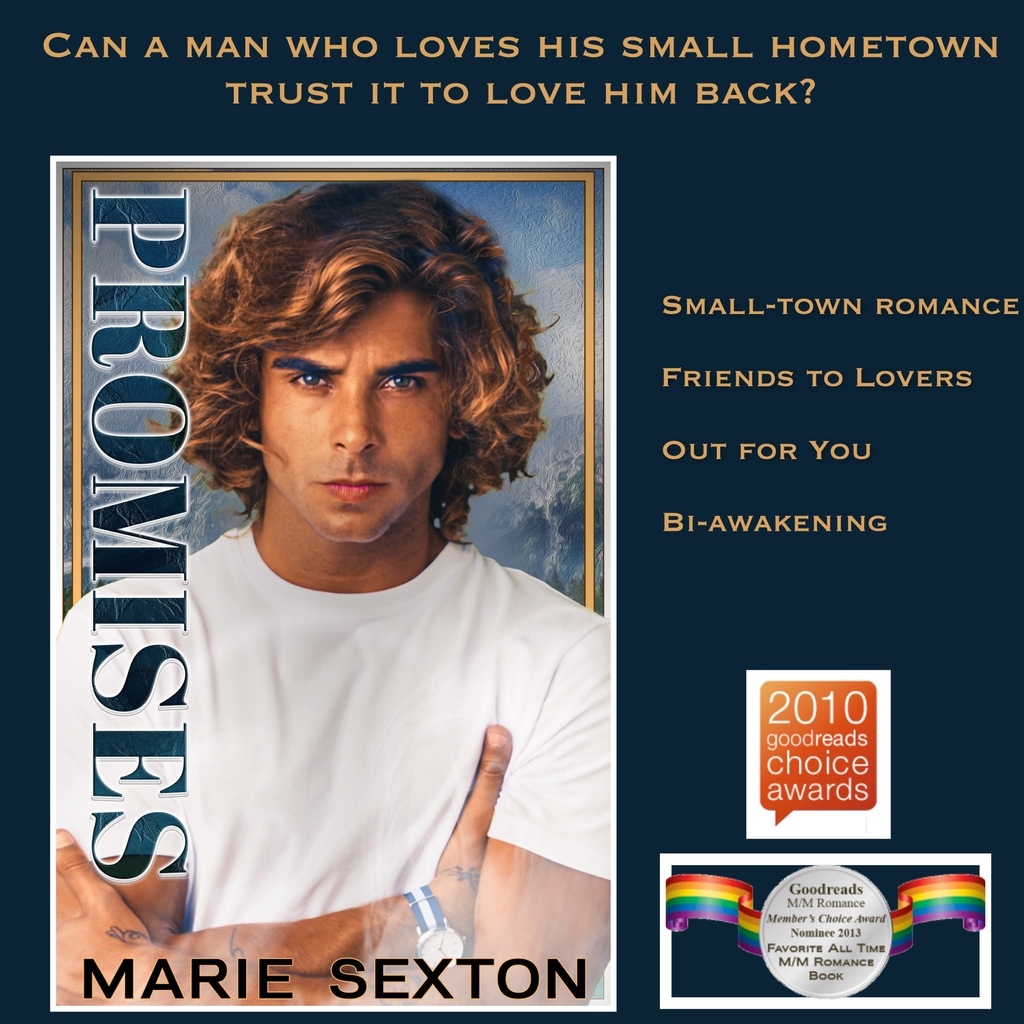 MarieSexton's tweet photo. Promises is on sale for only 0.99, March 6-9 only. 
https://t.co/lzigMaZRXj

.⁠
.⁠
.⁠
#mmromance #mmromancenovels #mmauthor #codaseries #authorsofinstagram #gayromance #gayromancenovels https://t.co/CNYAmKpLJW