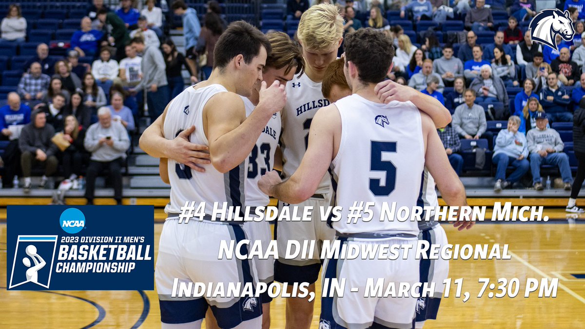 HCChargers's tweet image. The Hillsdale College men's basketball team is in the NCAA Tournament for an unprecedented third-straight season, and will look to make another deep run against a tough field in Indianapolis this weekend! #ChargeOn
Release:
hillsdalechargers.com/sports/mbkb/20…