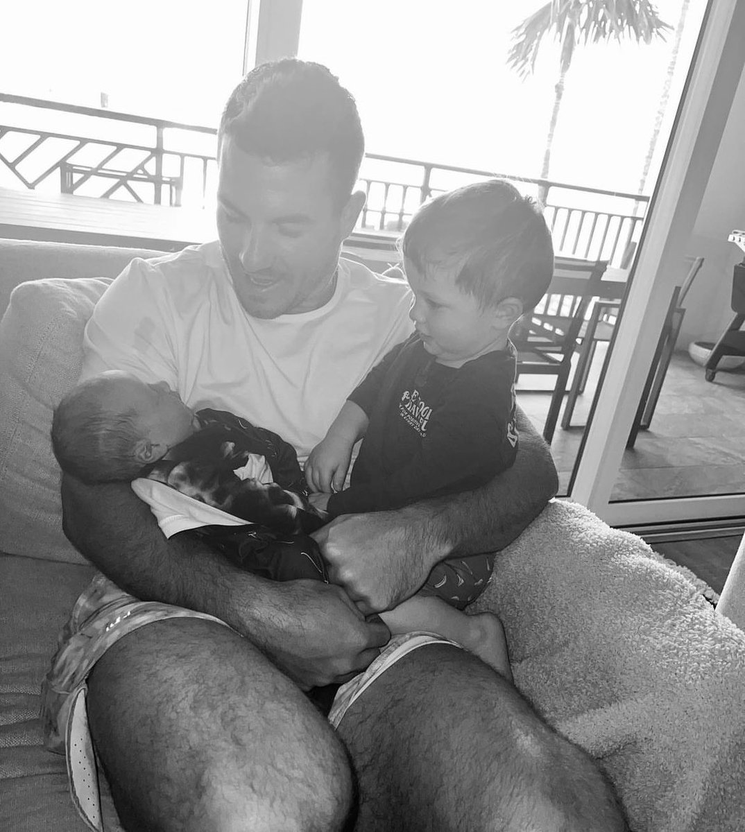 JClarkNBCS's tweet photo. JT Realmuto and his wife Lexi welcomed the 5th member of their family this weekend. 
Zane Realmuto 
📸 Lexi Realmuto https://t.co/fqphHzYy2d