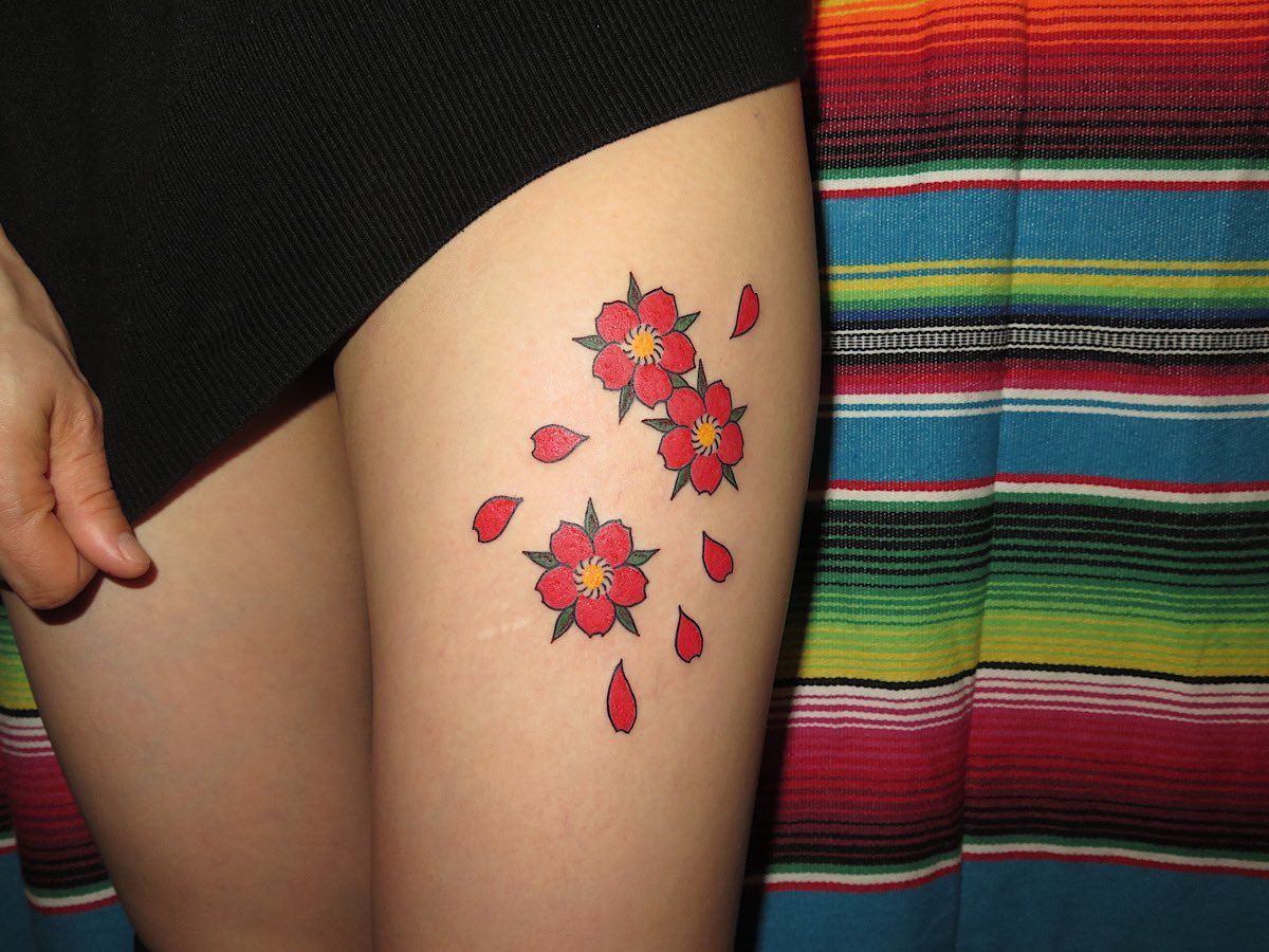 桜
#CherryBloosomTattoo #JapaneseTraditionalTattoo #HoritoshiFamily