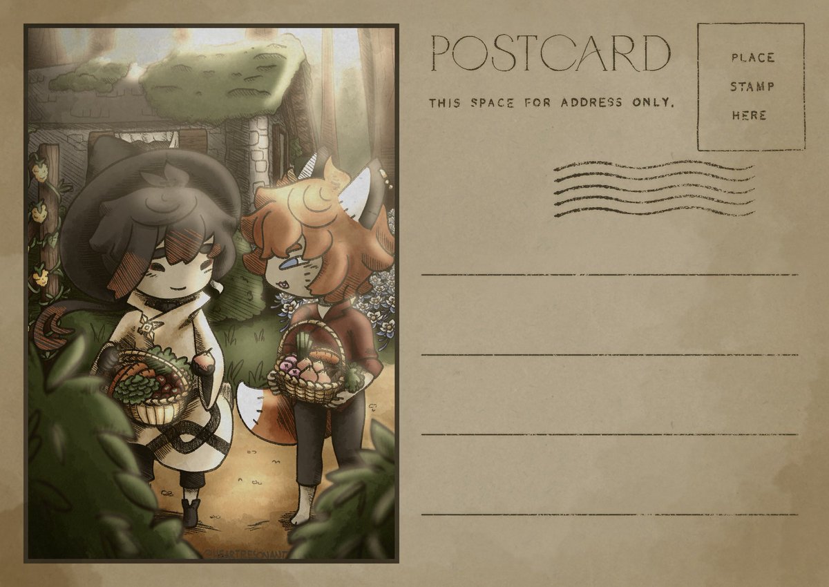 HeartResonant's tweet photo. ๐ฆ Day 2 Art for @foxtagliaweek
๐ฆ Prompt: Garden
๐ฆ From my โFox and the Mageโ AU, Ajax helps his human friend, Zhongli, with his garden farm.
#foxtaglia #foxchi #childe
(Link to fic in reply) https://t.co/b6JXYIKoFy