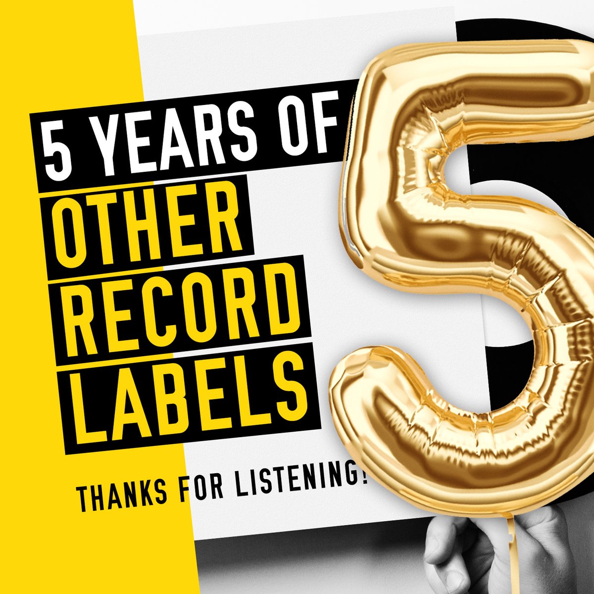 othersongs's tweet photo. The #OtherRecordLabels podcast turns 5 today!
Thank you all for listening and thanks to all of our incredibly generous and inspiring guests! @RecordLabelPod
https://t.co/T7JoOJYdi5 https://t.co/rsJ9sQaq9t