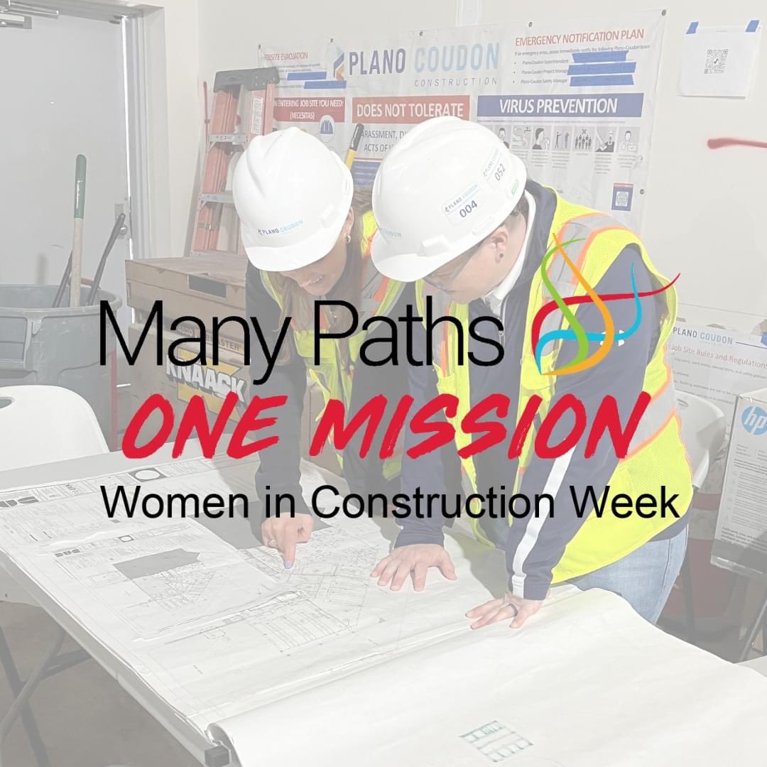 Join Plano-Coudon in celebrating Women in Construction Week 2023! All week we’ll recognize the valuable contributions women make to our industry by showcasing the amazing women of P-C and spotlighting some of our subcontractor partners that are women-owned and led! #wicweek2023