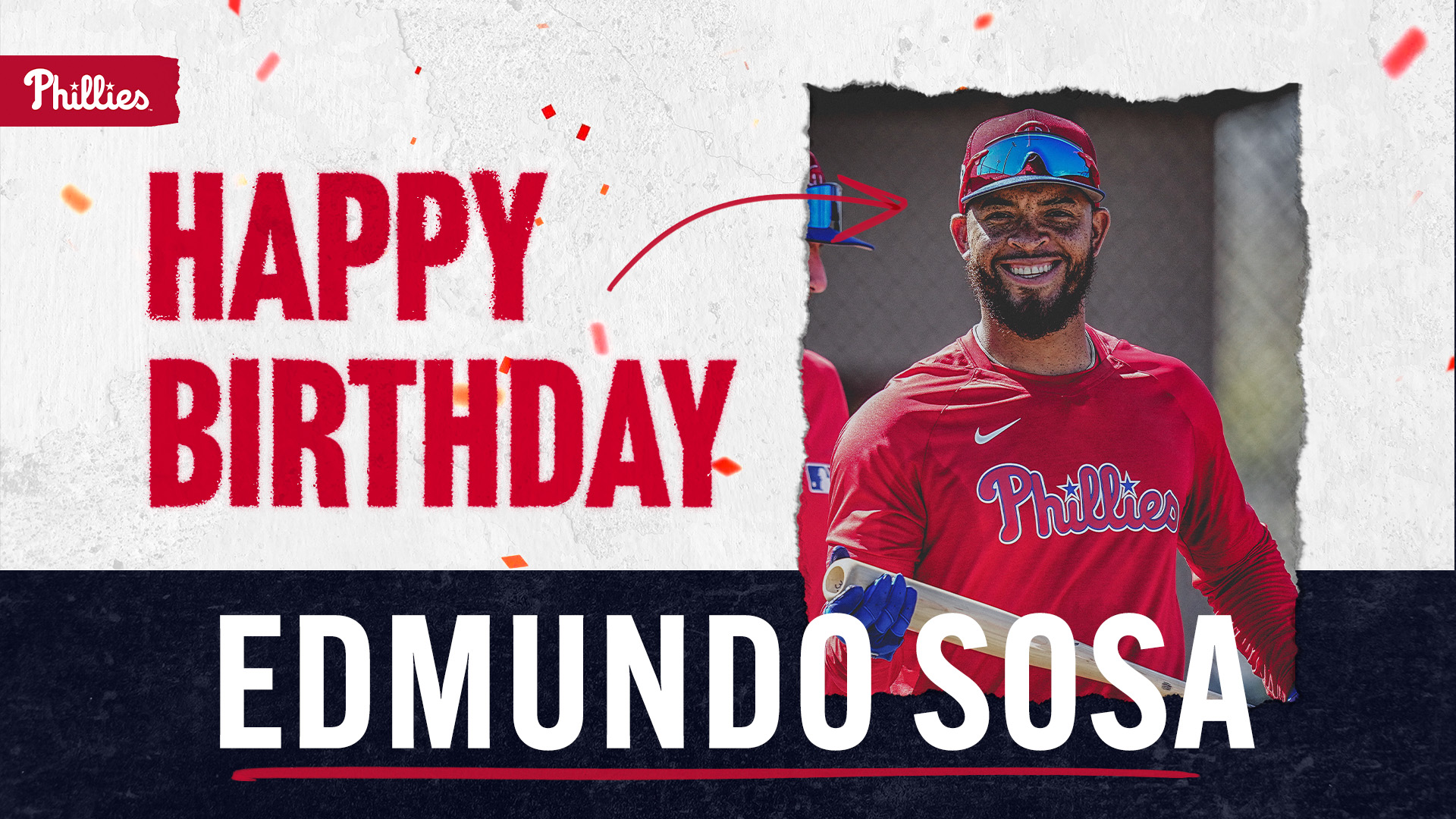 Philadelphia Phillies on X: Join us in wishing Edmundo a very