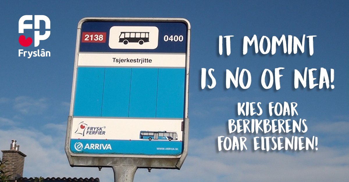 Stimt #Fryslân foar in Lelyline dy't de leefberens ûnder druk sette sil of kiest Fryslân foar berikberens foar eltsenien? Foar de FNP is it wol dúdlik ✅

Stim 15 maart FNP en kies foar berikberens!

Mear ynfo: 👉 bit.ly/FNP-programma-…

#PS2023 #WS2023 #Thús