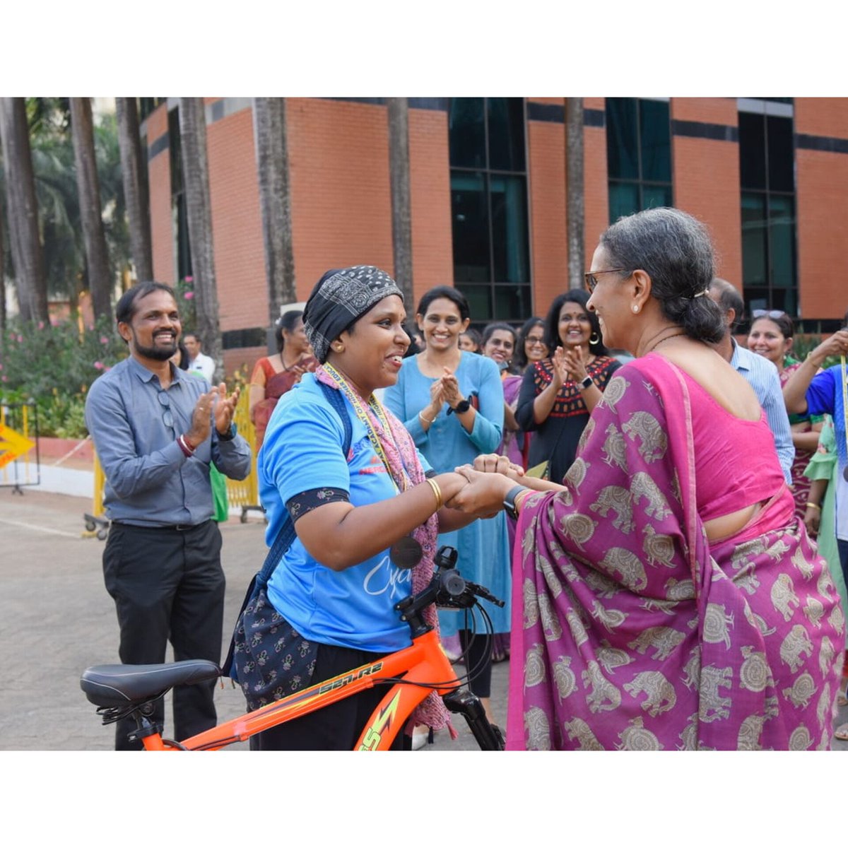 About today at MAHE,Manipal on the occasion of International Women's Day-2023 'The Fit Woman Cyclothon' 🚴‍♀️🚴‍♀️

#MAHEManipal #instituteofeminence #internationalwomensday
#cyclothon #mentalhealth #womenempowerment #W20 #G20 #Equality #G20Presidency