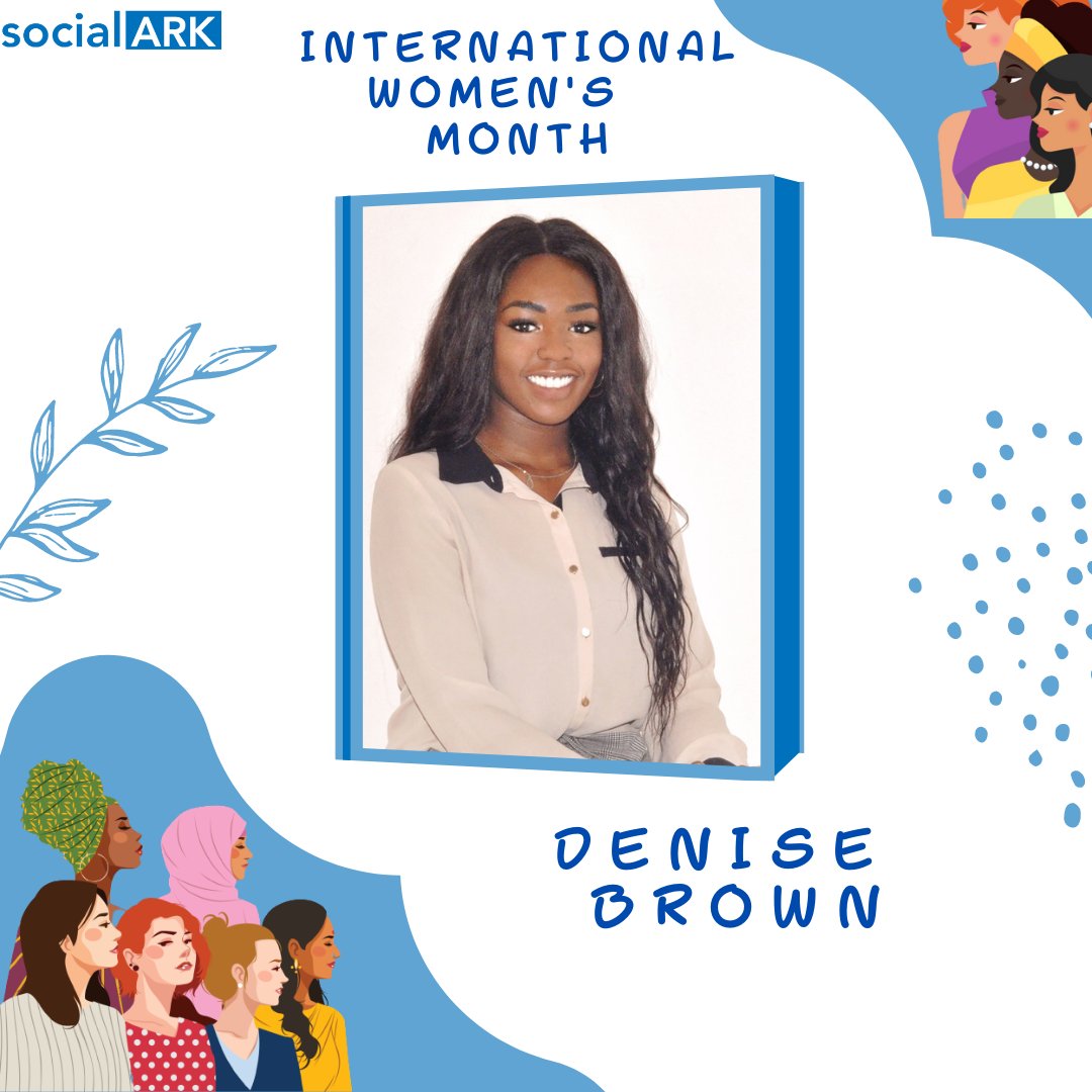 Celebrating @4youngminds, Founder Denise Brown. 
Showing you some love and appreciation💙

#InternationalWomensMonth 
#SocialArkFamily💙