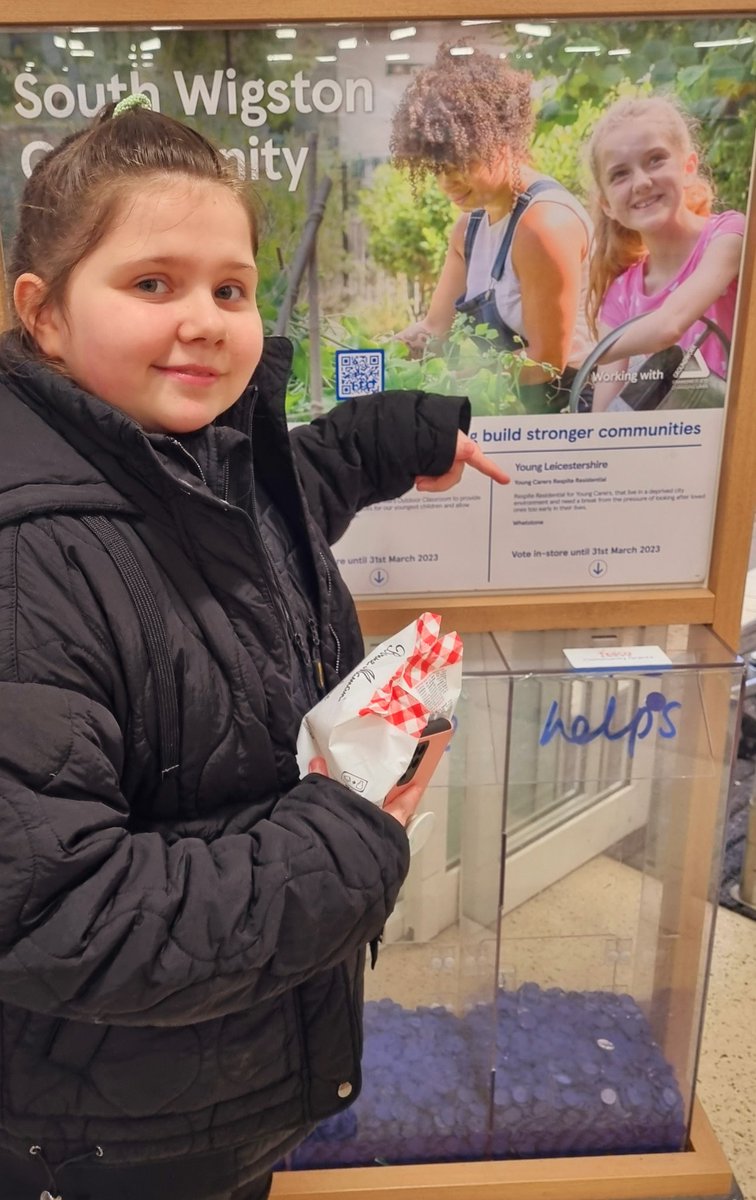 A BIG thank you to everyone who has chosen to support YL with the Tesco blue tokens...Keep going...#youngcarers #Tesco #strongercommunities #respite