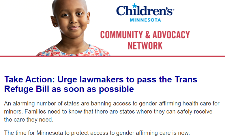 childrenspolicy's tweet photo. An alarming number of states are banning access to gender-affirming health care for minors. 

The time for Minnesota to protect access to this life-saving care is now. 

Tell #mnleg it's time to pass HF123/SF63. https://t.co/CdOA1qiM8I https://t.co/320sGNJ83i