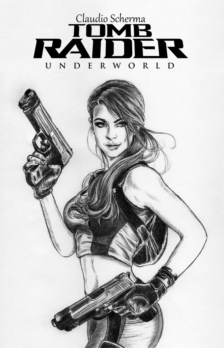 ⚫️ LARA CROFT ❤️ 

- Drawing I made a few years ago, inspired by a Cosplayer...

#TombRaider 
#TombRaiderUnderworld 
#LaraCroft 
@tombraider
