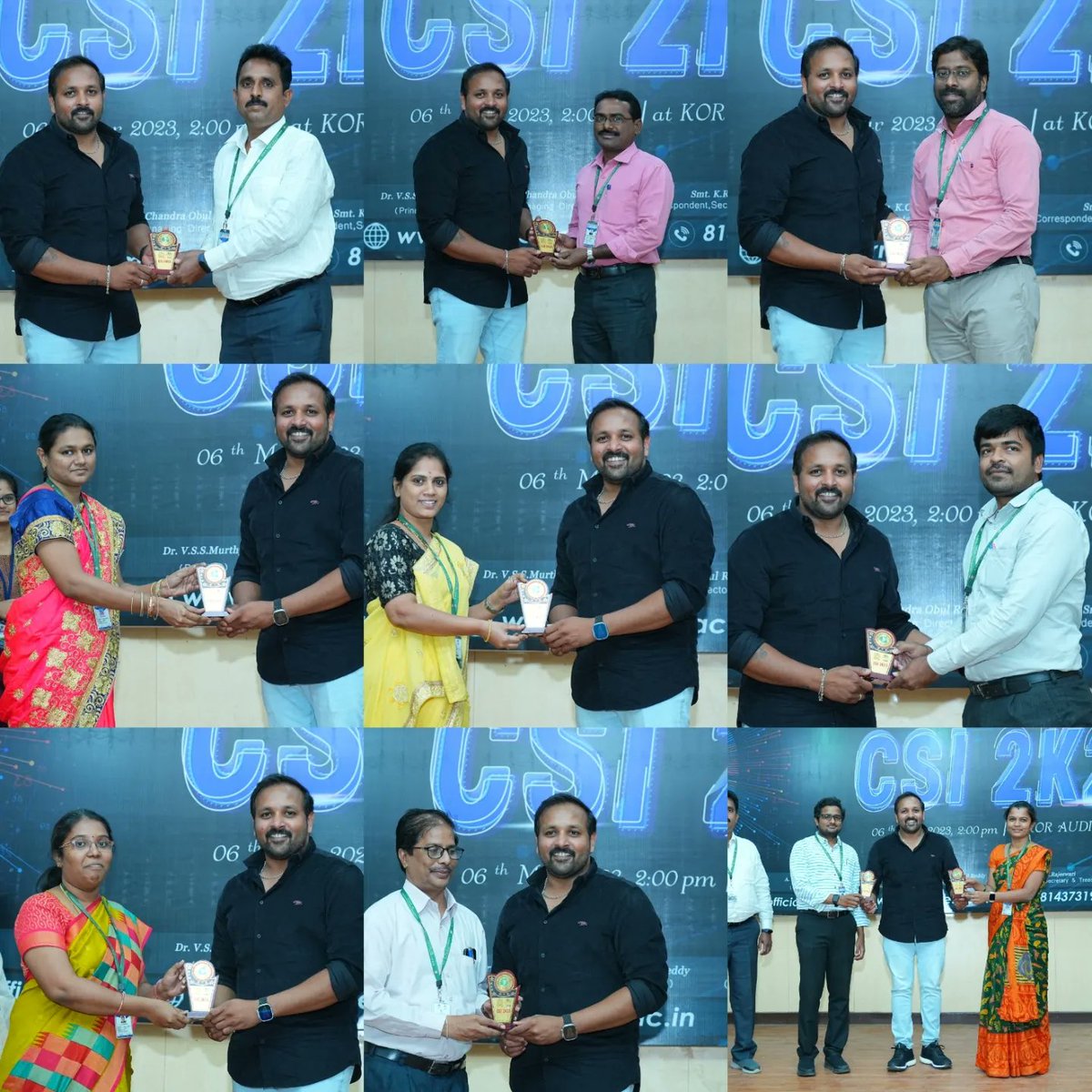 ksrmceofficial's tweet photo. KSRM CSI celebrated CSI Day 2k23 on 6th March 2023

#csiday #csi2k23 #ksrmcsi #KSRM #ksrmce #kandulagroups #engineering #kadapa #ksrmceclubs #jntua #AICTE #aishe #apsche #IntiativesofMHRD #ugc #iic https://t.co/FzOzbIJLiH