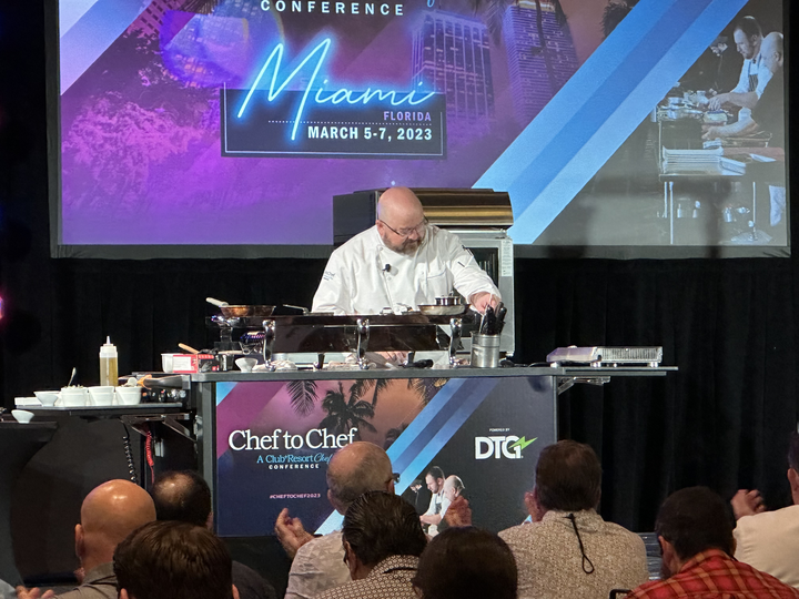 dtgpower's tweet image. We’re excited to be showcasing our Chef PowerStation cart at #Chef2Chef this week in Miami! Learn more about our mobile hospitality carts here: hospitality.dtgpower.com