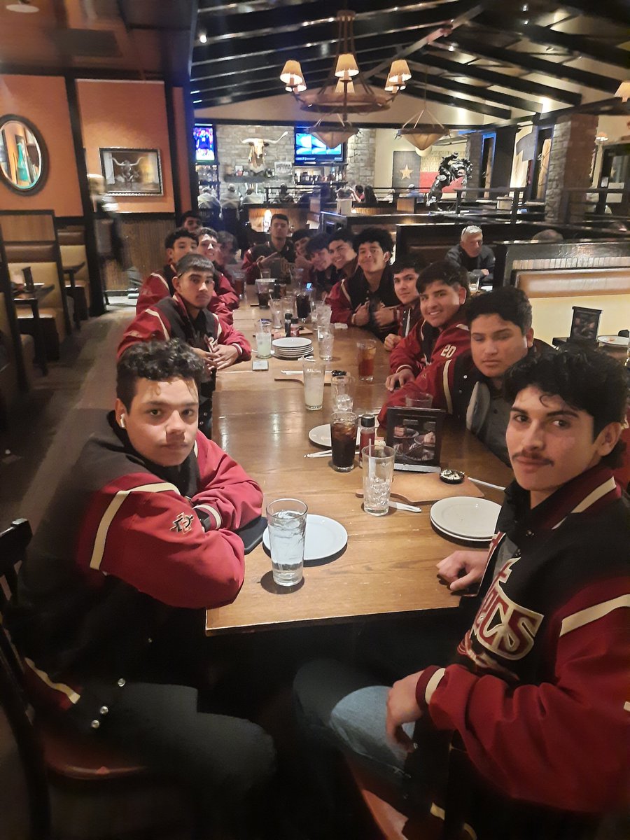 Want to thank this gentleman in Midland-paid for our dinner at Longhorn Steakhouse.  He appreciated our scholar/athletes (baseball players) behavior at the restaurant.