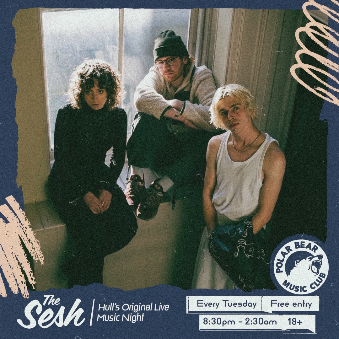 Polar Bear Music Club (@polarbearroars) on Twitter photo THE SESH!
EVERY TUESDAY AT POLAR BEAR
FREE ENTRY / 18+
LIVE MUSIC - DJS TIL LATE
LINE-UP (07.03.23)
10:40PM - <a href="/SlowTeamBand/">SLOW TEAM</a>
9:50PM - <a href="/theblacklagoons/">THE BLACK LAGOONS</a>
9:00PM - <a href="/ADHDbandUK/">ADHD ( All Demons Have Disciples )</a>
+ <a href="/theseshhull/">The Sesh</a> AFTERPARTY DJS TIL 2:30AM
#Hull THE SESH!
EVERY TUESDAY AT POLAR BEAR
FREE ENTRY / 18+
LIVE MUSIC - DJS TIL LATE
LINE-UP (07.03.23)
10:40PM - <a href="/SlowTeamBand/">SLOW TEAM</a>
9:50PM - <a href="/theblacklagoons/">THE BLACK LAGOONS</a>
9:00PM - <a href="/ADHDbandUK/">ADHD ( All Demons Have Disciples )</a>
+ <a href="/theseshhull/">The Sesh</a> AFTERPARTY DJS TIL 2:30AM
#Hull