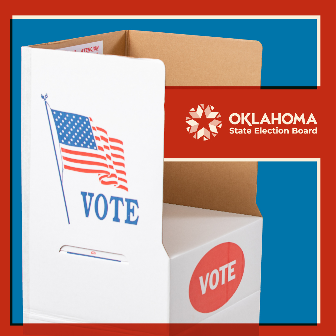 The polls will be closing soon - so be sure to get out and vote! Polls close at 7 p.m. tonight. (You must be in line by 7 p.m. to cast your ballot.)

Find your polling place and view a sample ballot: oklahoma.gov/elections/ovp.…

Catch live results at oklahoma.gov/elections.html