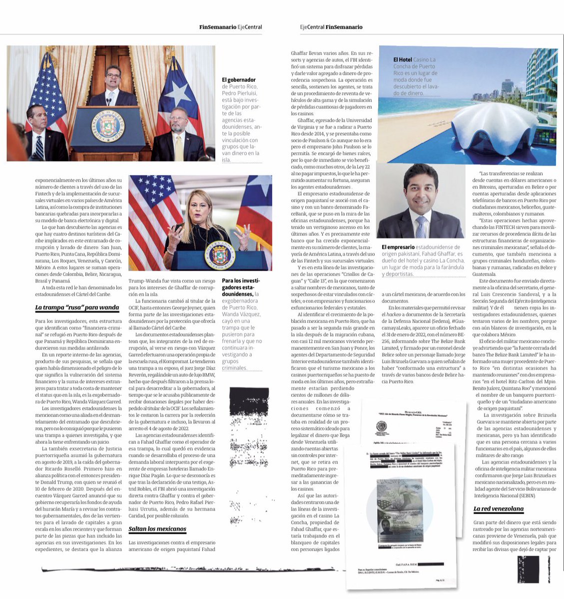 Limarys_Suarez's tweet image. .@Gosimai agrega que según reportes de las agencias la exgobernadora @wandavazquezg cayó en “una trampa” de Ghaffar que concluyó con una acusación federal. Y menciona que el FBI decidió luego investigar a “Ghaffar, a @pedropierluisi y su hermana Caridad por posible colusión”.