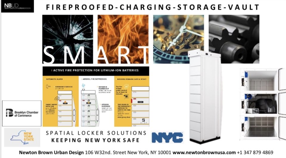nbudusa's tweet photo. @FDNY This is what buildings need in NYC. Smart locker solutions for charging and storage of lithium batteries. And by the way lithium should not be in contact with water at all. please DM us for more information. https://t.co/vFMwcB78X3