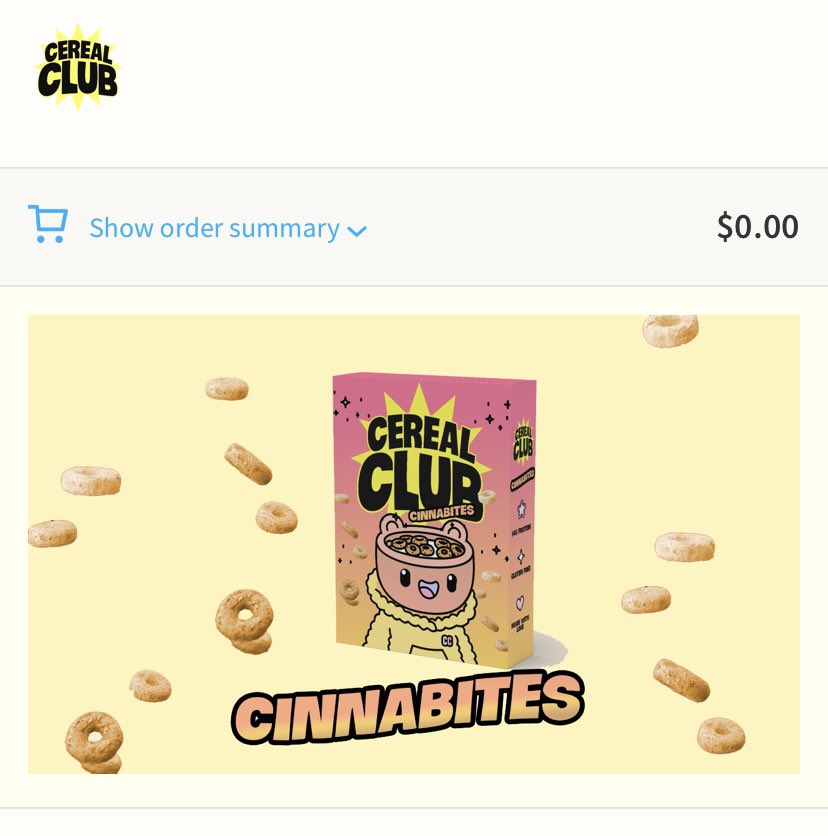 Let’s goooo @cerealclubnft 
Again shout out  @OmerEats 🥣🥣🥣 
#CerealClub #CerealKiller #Cinnabites